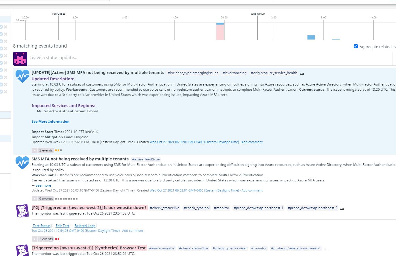 Datadog Events