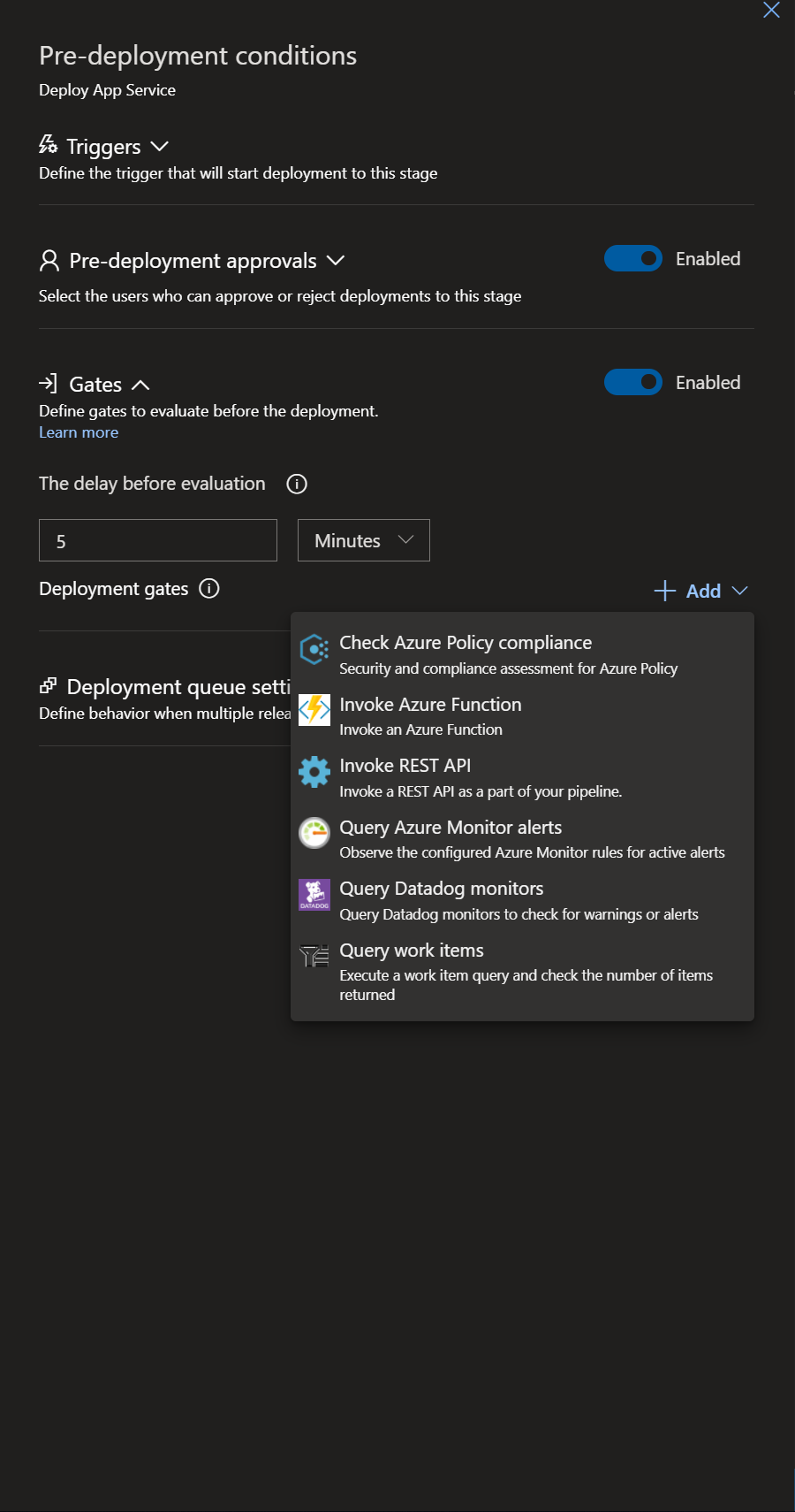 Azure App Service Deployment Groups