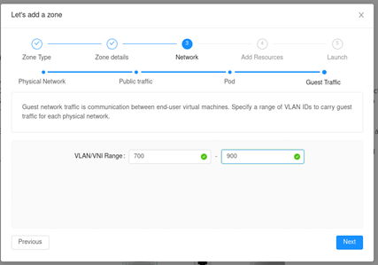 Figure 15, Vlan Range