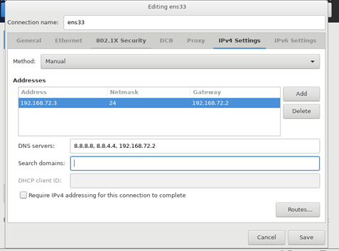 Figure 4, Connection Config