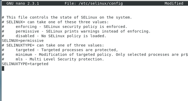 Figure 7, SElinux